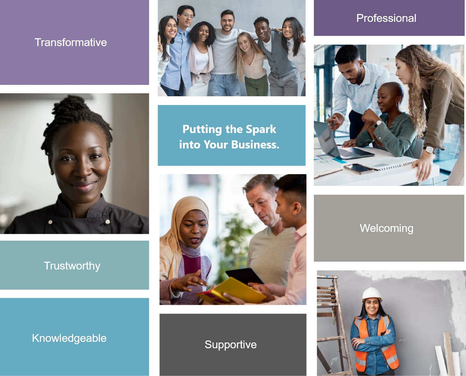 Igniterr Enterprises branding mood board