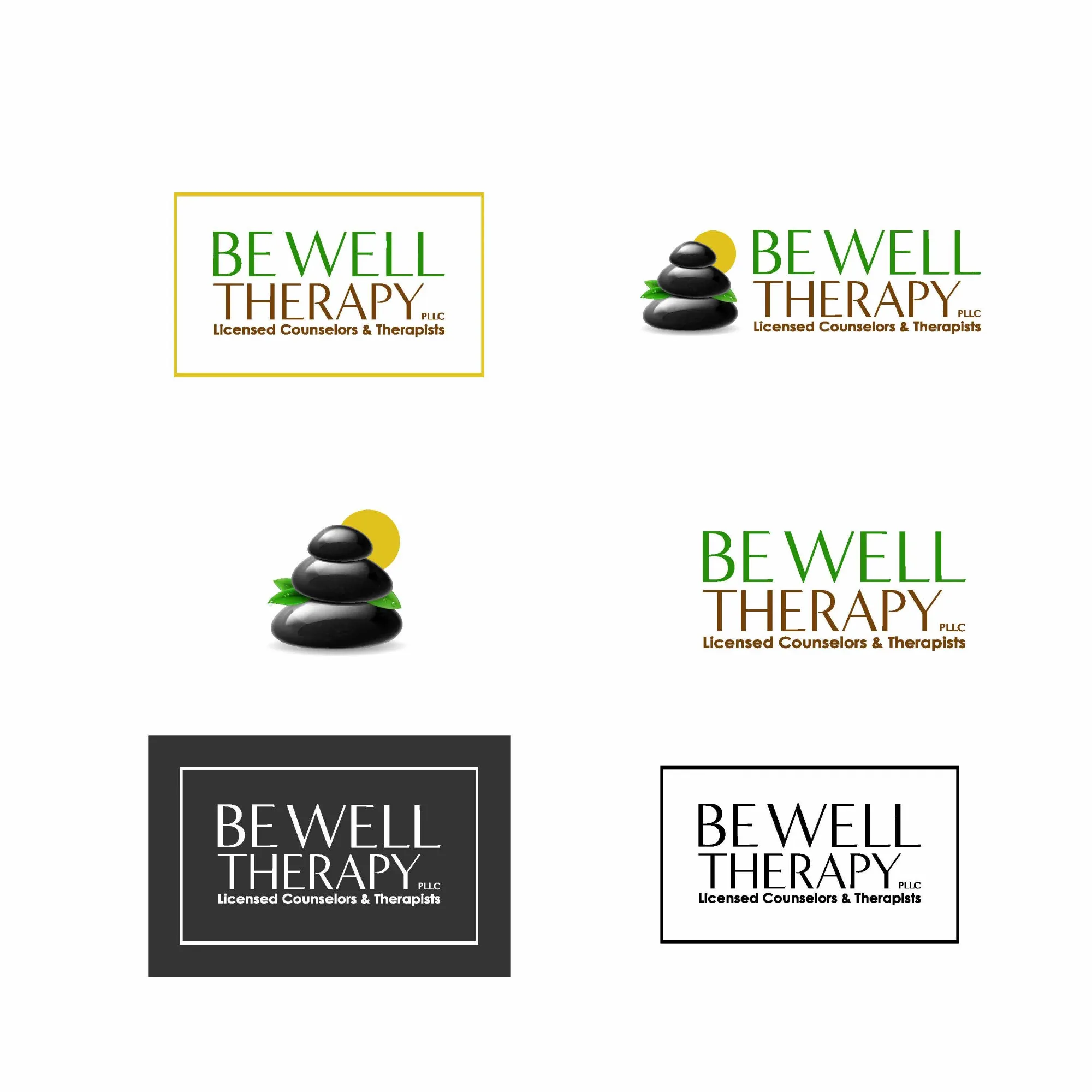 Be Well Therapy PLLC logo design (2)